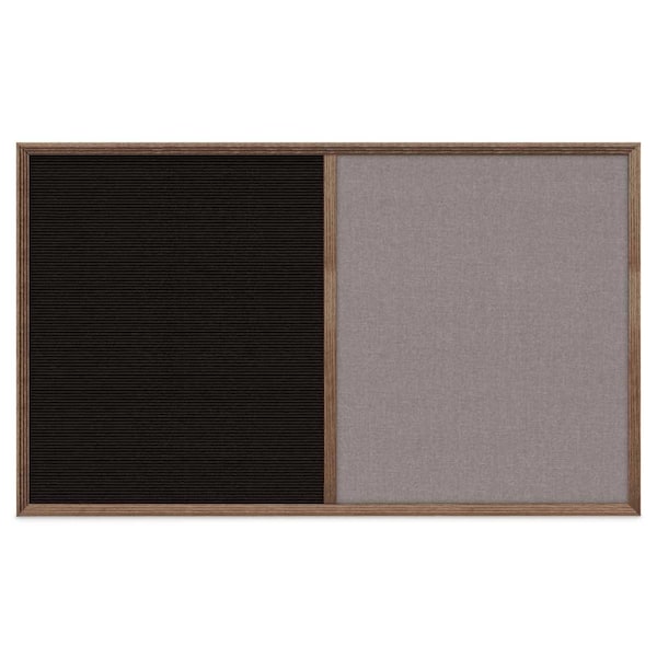Slim Style Indoor Enclosed Corkboard, 18